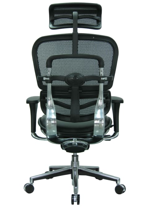 Raynor Ergohuman Meshleather Chair Black Office Depot