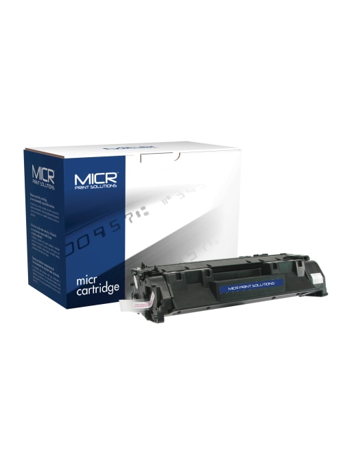 Micr Print Solutions Mcr05am Micr Toner Cartridge Replacement For Hp Ce505a Black Office Depot