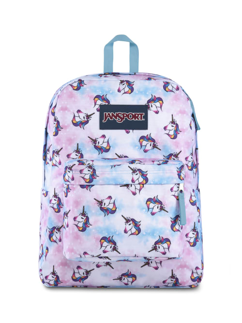 Jansport Superbreak Backpack Unicorn Clouds Office Depot