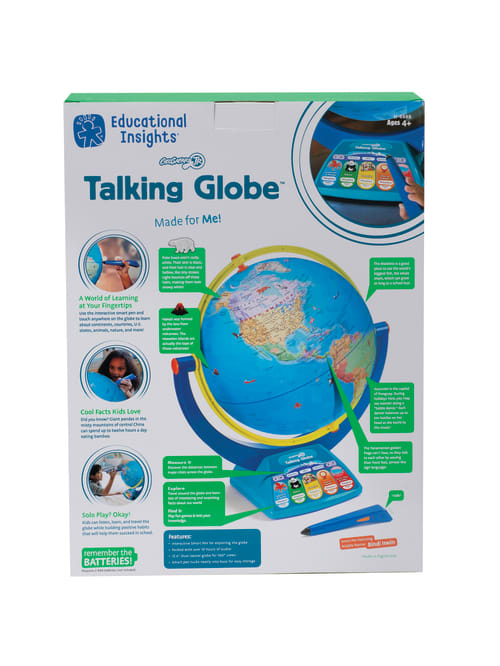 educational insights talking globe