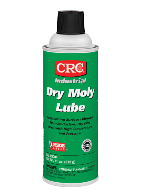 Crc Dry Moly Lubricant Aerosol Spray 16 Oz Pack Of 12 Cans Office Depot