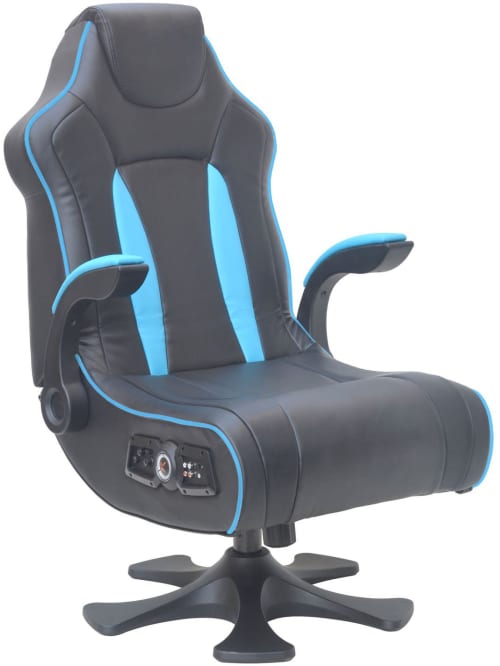 Ace X Rocker Gaming Chair Blackteal Office Depot