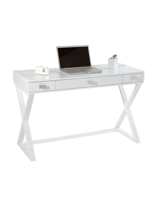 See Jane Work Kate Writing Desk White Office Depot