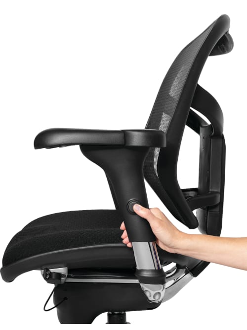 Workpro Ergonomic Mid Back Chairblackolive Office Depot