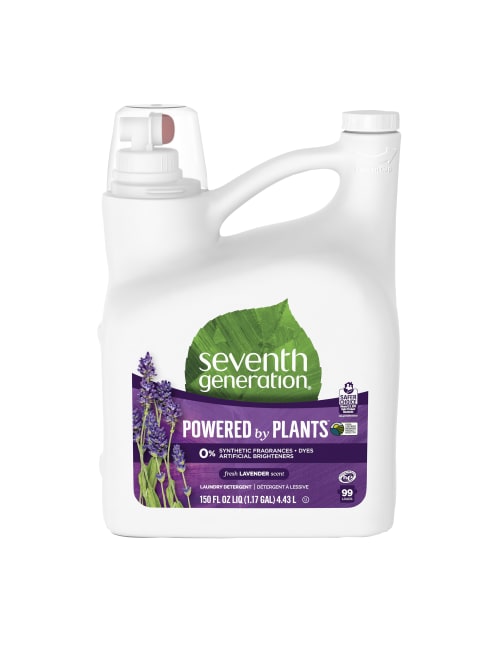 Seventh Generation Natural Liquid Laundry Detergent Blue Eucalyptus And Lavender Scent 153 6 Oz Bottle Office Depot