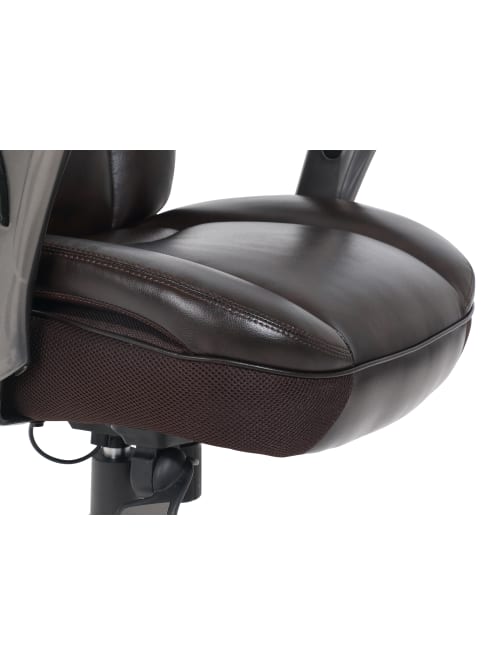 Yubbler Serta Smart Layers Siena Bonded Leather Mid Back
