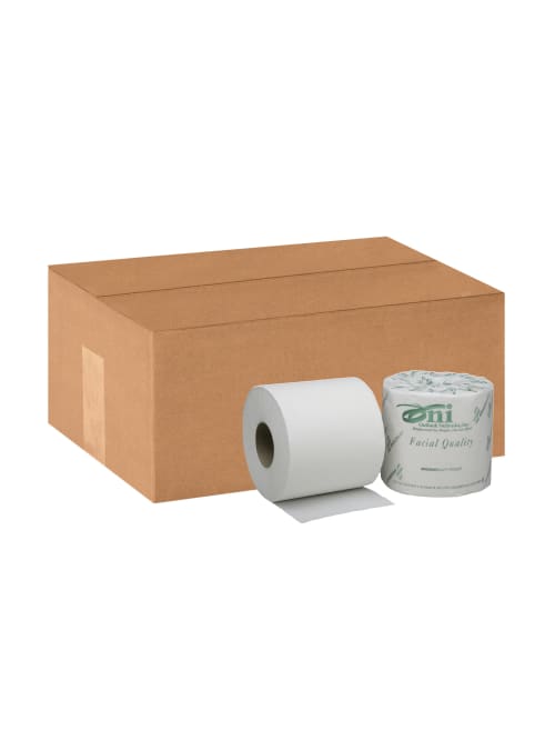 Oni 2 Ply 100percent Recycled Toilet Paper 500 Sheets Per Roll Pack Of 80 Rolls Abilityone 8540 01 380 0690 Office Depot