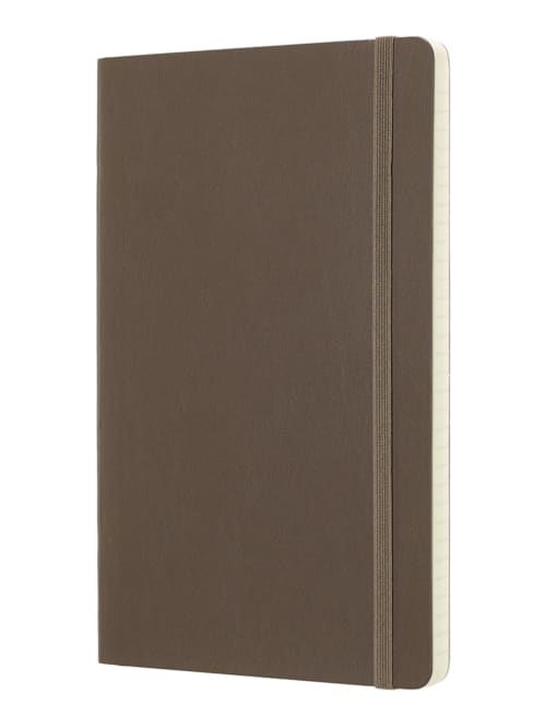 Moleskine Notebook 5x8 25 Earth Brown Office Depot In the center of the mess from the stationery is a notebook on the springs. moleskine classic soft cover notebook 5 x 8 1 4 ruled 240 pages 120 sheets earth brown item 4031042