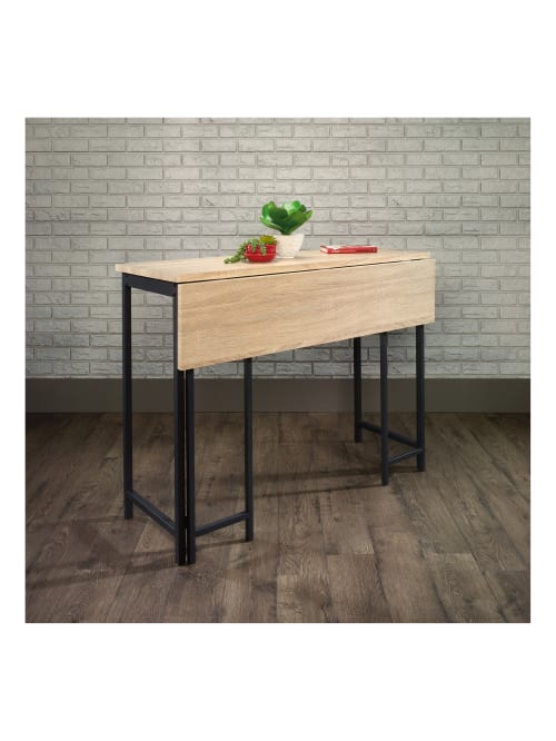 Sauder North Avenue Drop Leaf Table Oak Office Depot