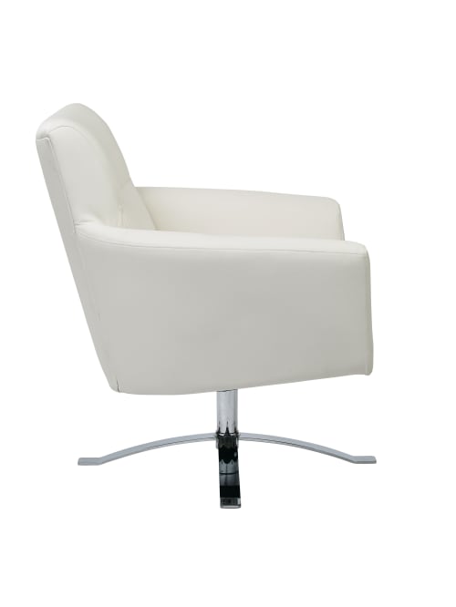 Office Star Avenue Six Nova Arm Chair Whitechrome Office Depot