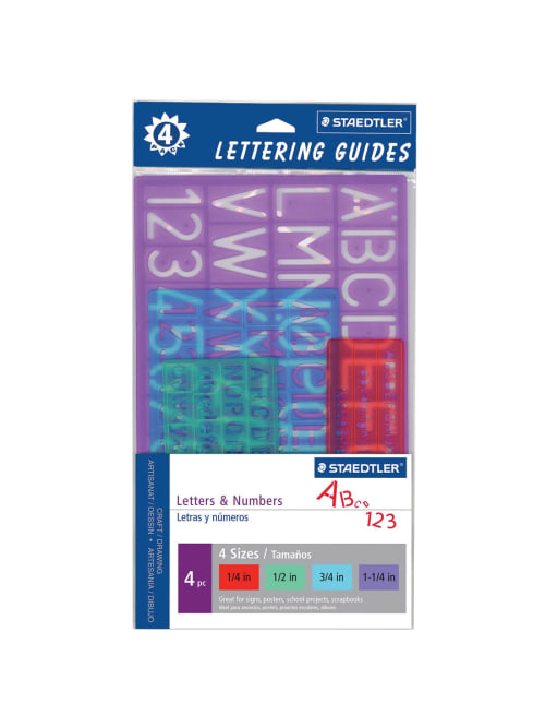 Staedtler Lettering Guides Pack Of 4 Office Depot Deveras que mal servicio, tiene.