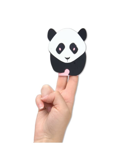 panda finger puppet