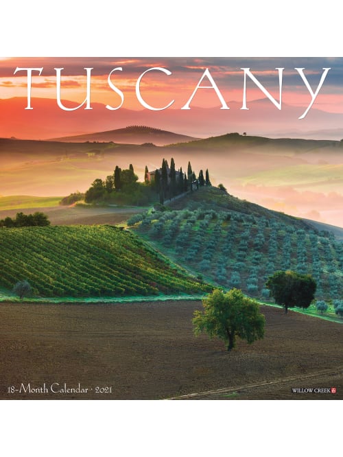 Willow Creek Scenic Calendar Tuscany 13571 Office Depot