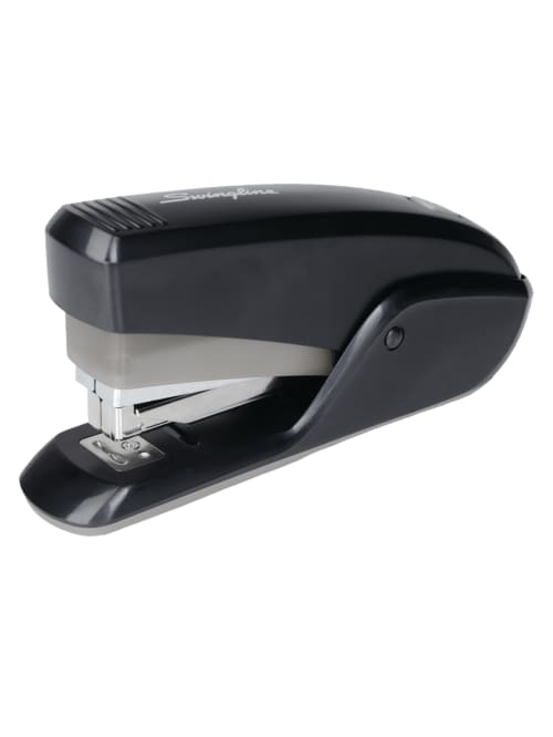 Swingline Quick Touch Half Strip Stapler Blackgray Office Depot