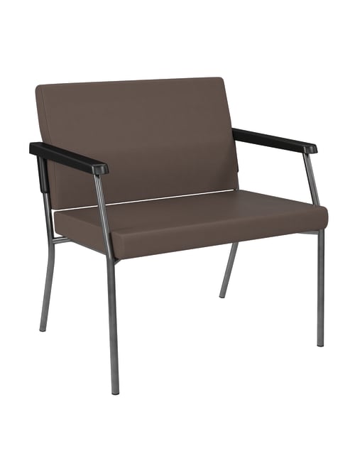 Bariatric Big And Tall Chair Dillion Fabric With Arms Java