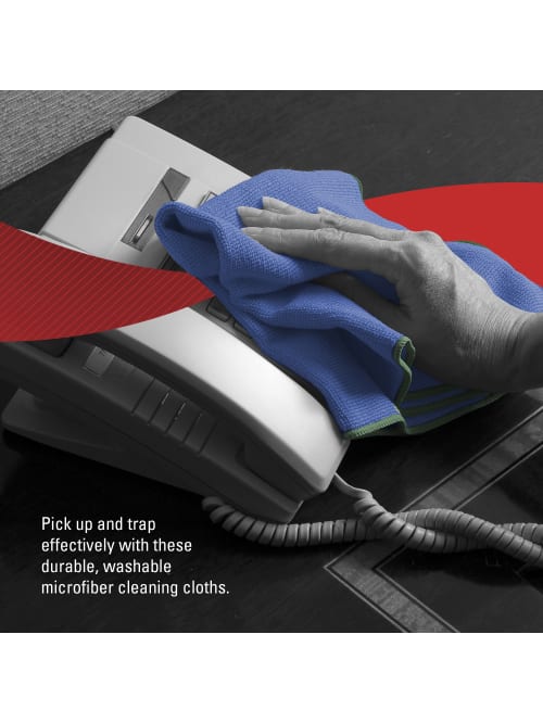 Wypall Microfiber Cloths Box Of 6 Office Depot