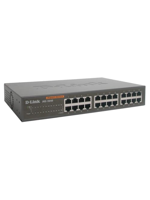 D Link Dgs 1024d 24 Port 101001000 Gigabit Switch Office Depot