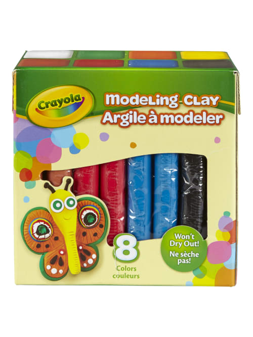 Crayola Modeling Clay Set 2 Lb Assorted Colors Office Depot