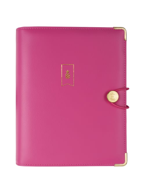 Emily Ley Simplified System Organizer Cover 5 38 X 8 12 Fuchsia Office Depot