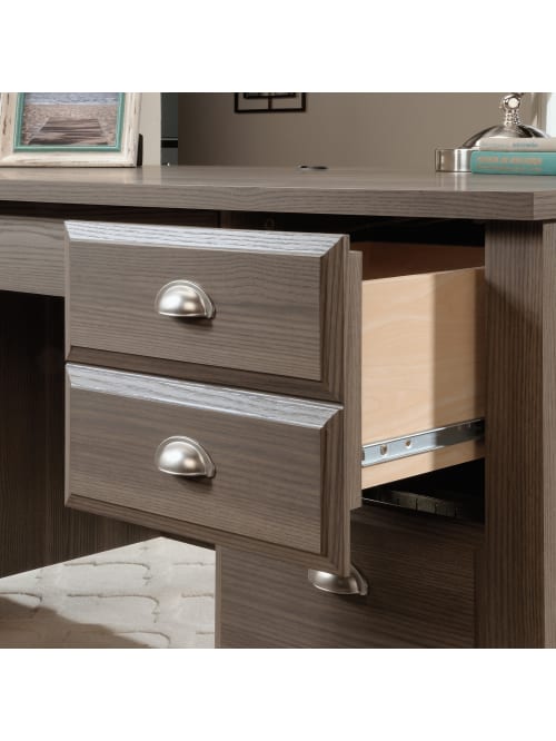 Sauder Shoal Creek Desk Diamond Ash Office Depot