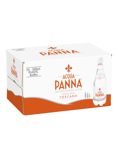 Acqua Panna Natural Spring Water 16 9 Oz Case Of 24 Plastic Bottles Office Depot