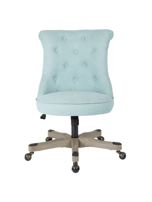 Office Star Hannah Tufted Office Chair Mintgray Office Depot