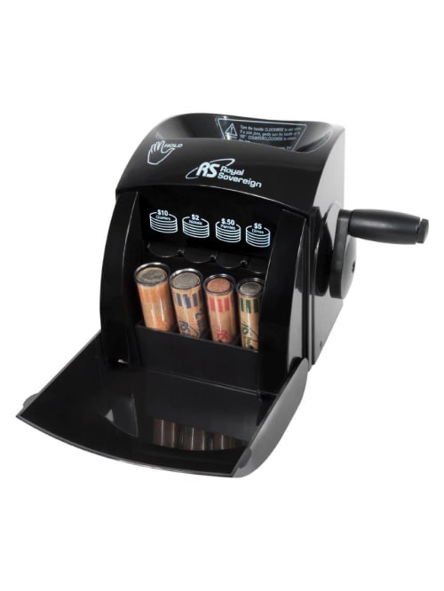 Royal Sovereign Qs 1 Sortn Save Manual Coin Sorter Office Depot