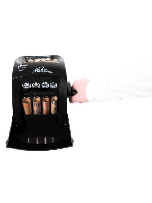 Royal Sovereign Qs 1 Sortn Save Manual Coin Sorter Office Depot