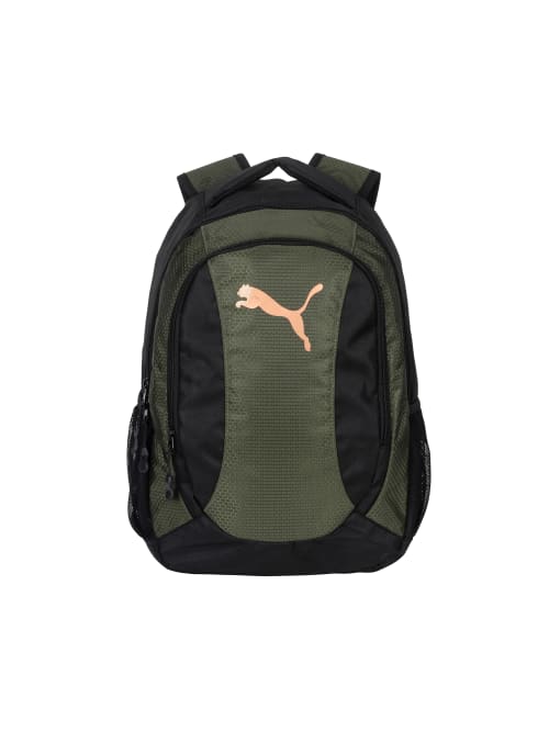 green puma backpack