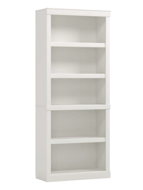 Realspace 72 H 5 Shelf Bookcase Arctic White Office Depot