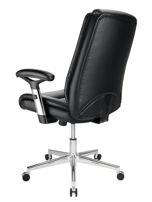 Realspace Densey High Back Chair Black Office Depot