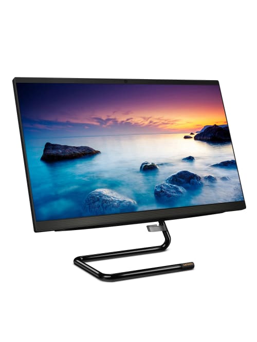 Lenovo Ideacentre A340 All In One Pc 23 8 Full Hd Touch Screen Intel Core I3 Quad Core 8 Gb Memory 1 Tb Hard Drive Windows 10 Home Office Depot
