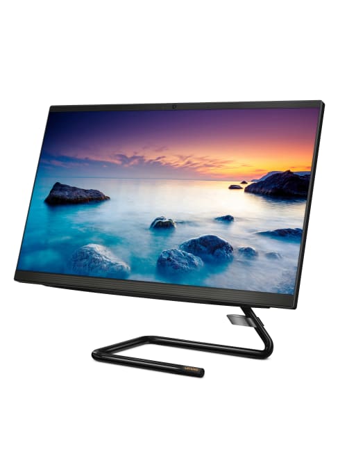 Lenovo Ideacentre A340 All In One Pc 23 8 Full Hd Touch Screen Intel Core I3 Quad Core 8 Gb Memory 1 Tb Hard Drive Windows 10 Home Office Depot
