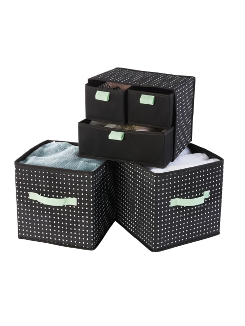 Gnbi 3 Piece Organizing Set Multicolor Office Depot