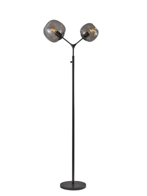 black tall floor lamp