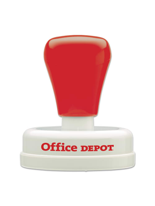Office Depot Pre Inked Notary Round Stamp Office Depot