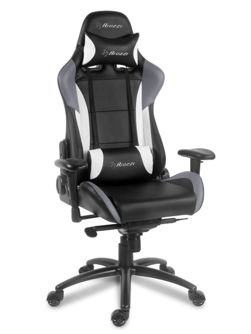 Arozzi Verona Pro V2 High Back Gaming Chair Grayblack Office Depot