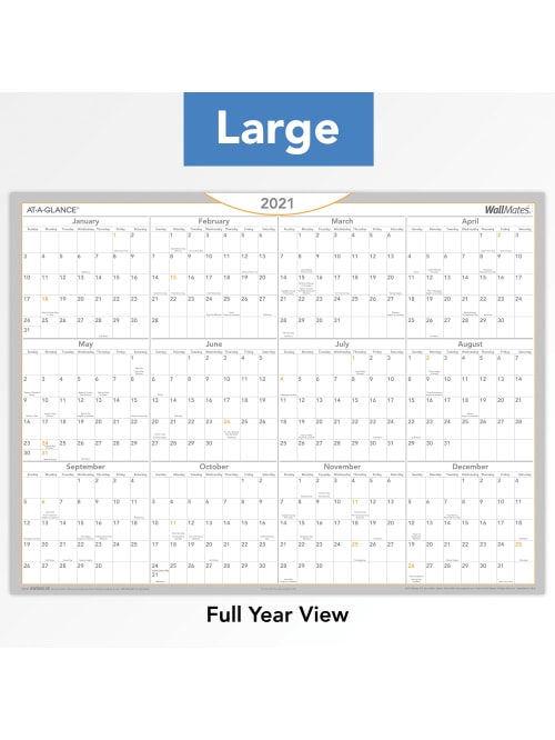 At A Glance Dry Erase Calendar Aw50602821 Office Depot