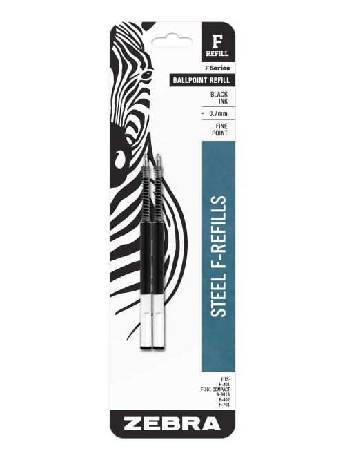 Pen Refill Fine Point 2pk Black Ink Office Depot