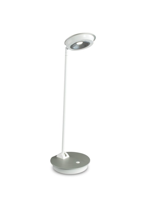 Ottlite Workwell Uplift Led Desk Lamp 18 12 H Silver Shadesilver Base Office Depot