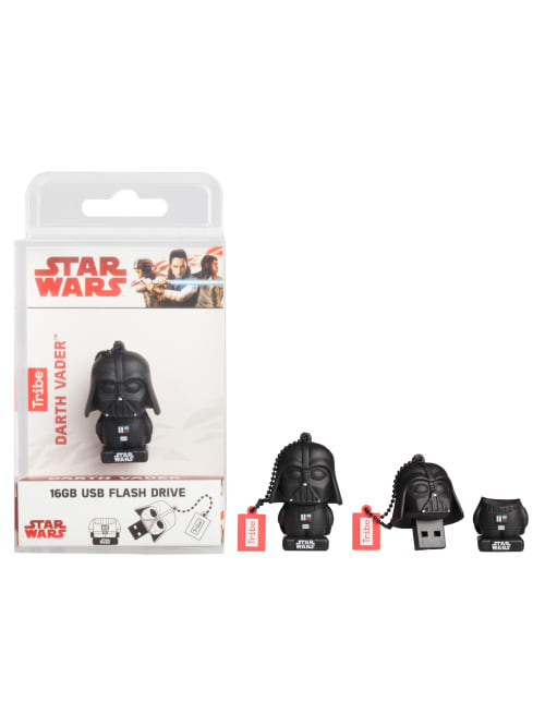 Tribe Star Wars Usb 2 0 Flash Drive 16gb Darth Vader Fd030509 Office Depot