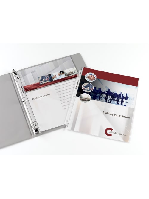 Office Depot Brand Standard Weight Sheet Protectors 8 12 X 11 Clear Pack Of 50 Office Depot