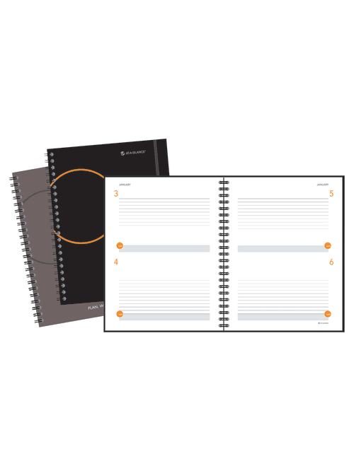 At A Glance Undated Planning Notebook Office Depot