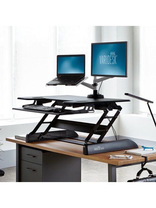 Varidesk Exec 40 Standing Desk Converter Office Depot