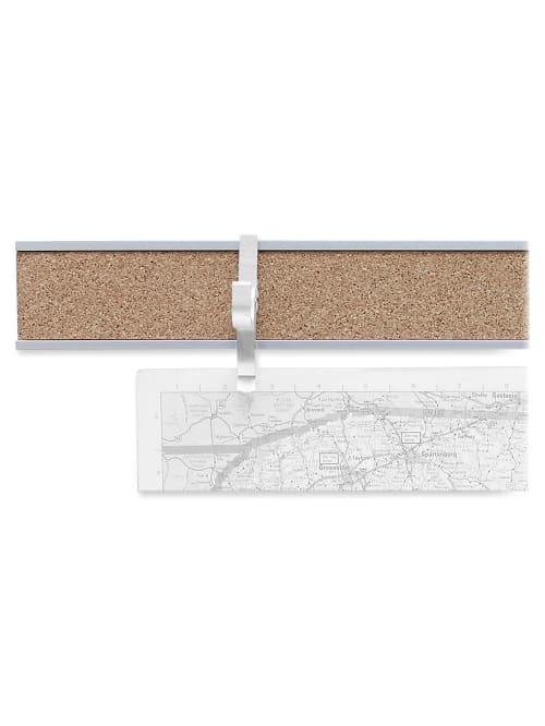 Map Rail 1 X8 Satin Aluminum Office Depot