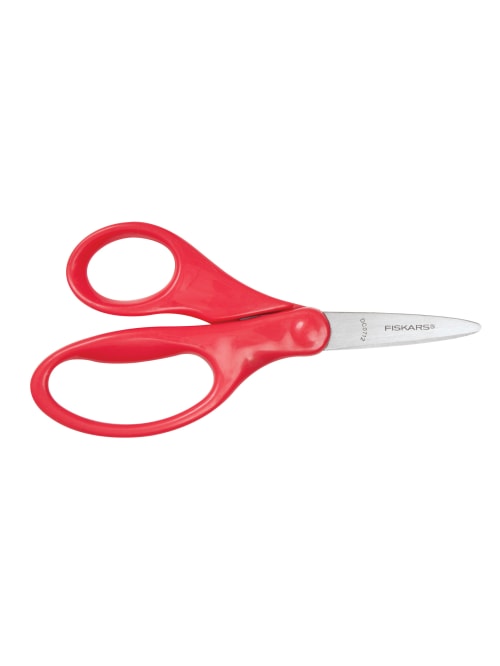 Fiskars Scissors For Kids Grades K 5 5 Pointed - Office Depot