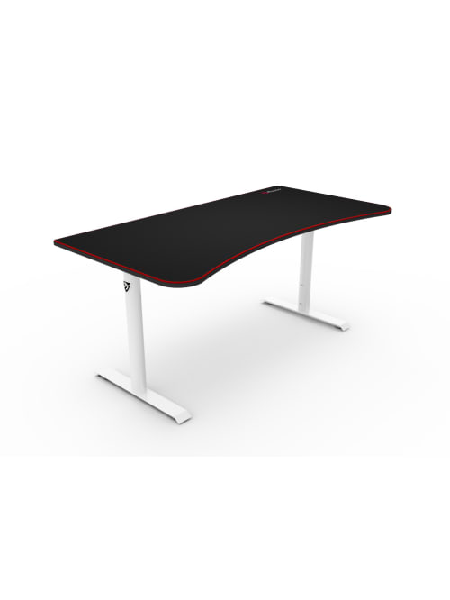 Arozzi Arena Gaming Desk White Office Depot