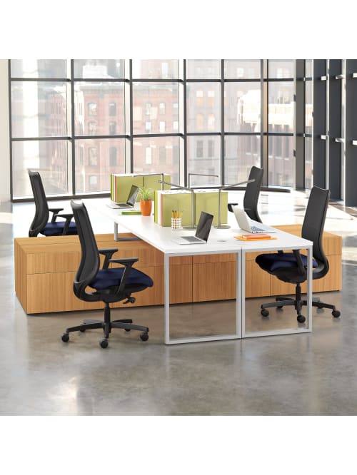 Hon Nucleus Knit Mesh Task Chair Navy Office Depot