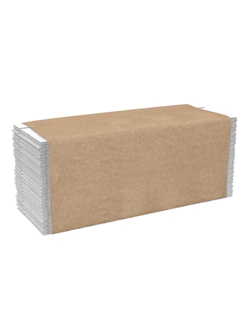 Highmark C Fold 1 Ply Paper Towels 100percent Recycled 200 Sheets Per Pack Pack Of 12 Packs Office Depot