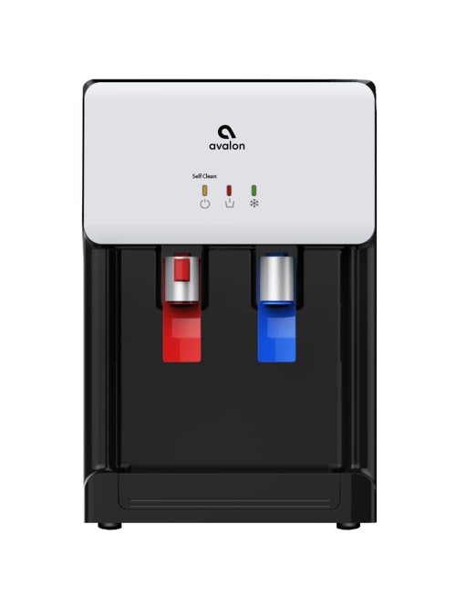 Avalon Countertop Self Cleaning Bottleless Water Cooler Water Dispenser Hot And Cold Water Nsf Certified Filter Ulenergy Star Approved White Office Depot
